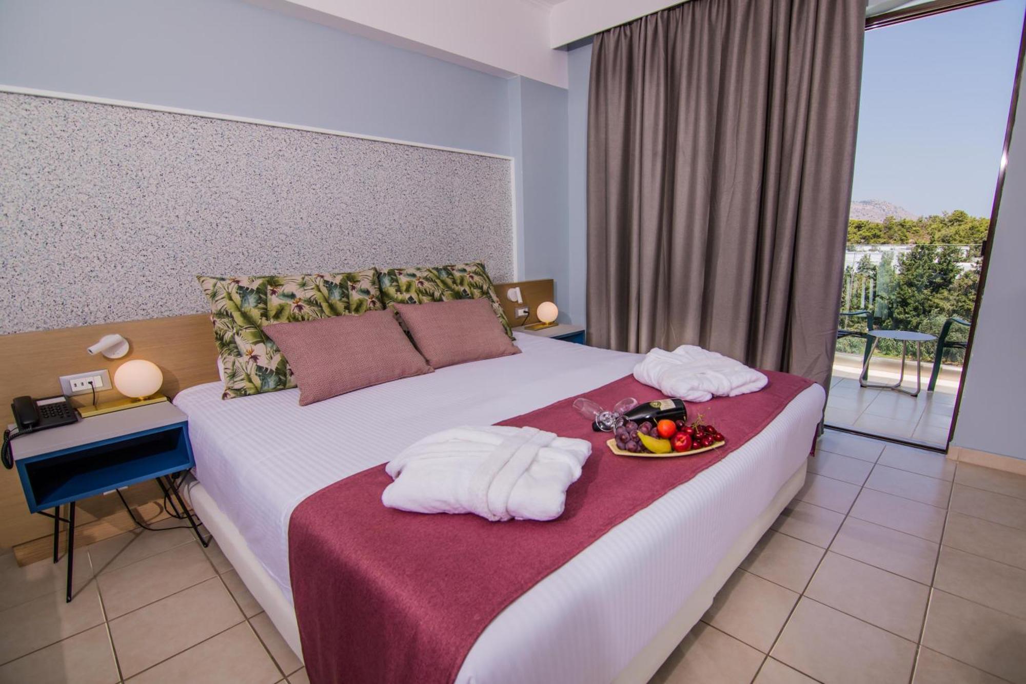 Lindos Breeze Beach Hotel キオタリ エクステリア 写真