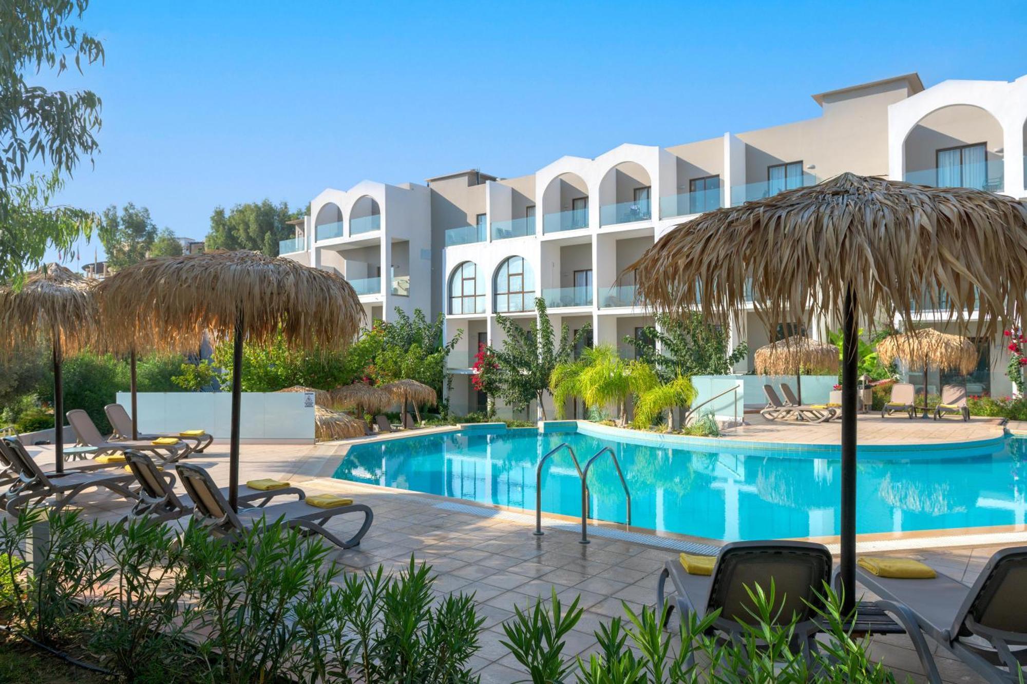 Lindos Breeze Beach Hotel キオタリ エクステリア 写真