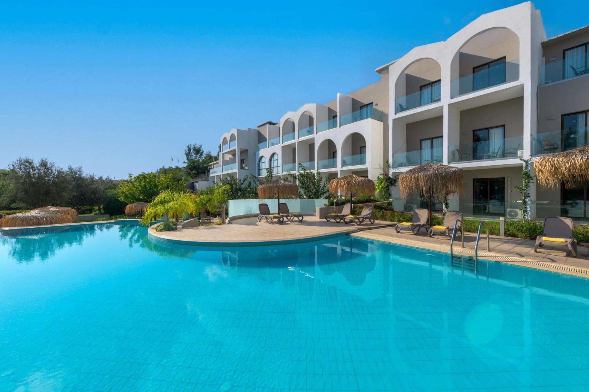 Lindos Breeze Beach Hotel キオタリ エクステリア 写真