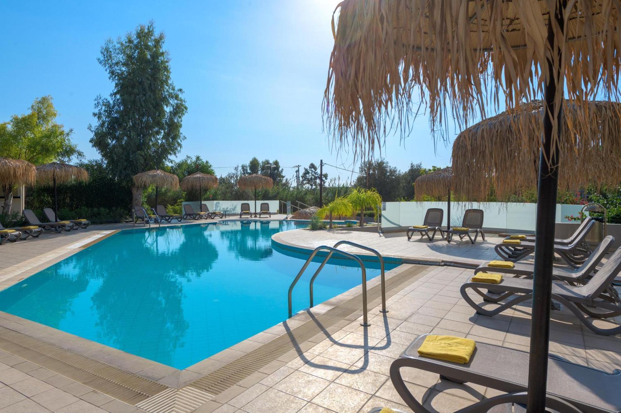 Lindos Breeze Beach Hotel キオタリ エクステリア 写真