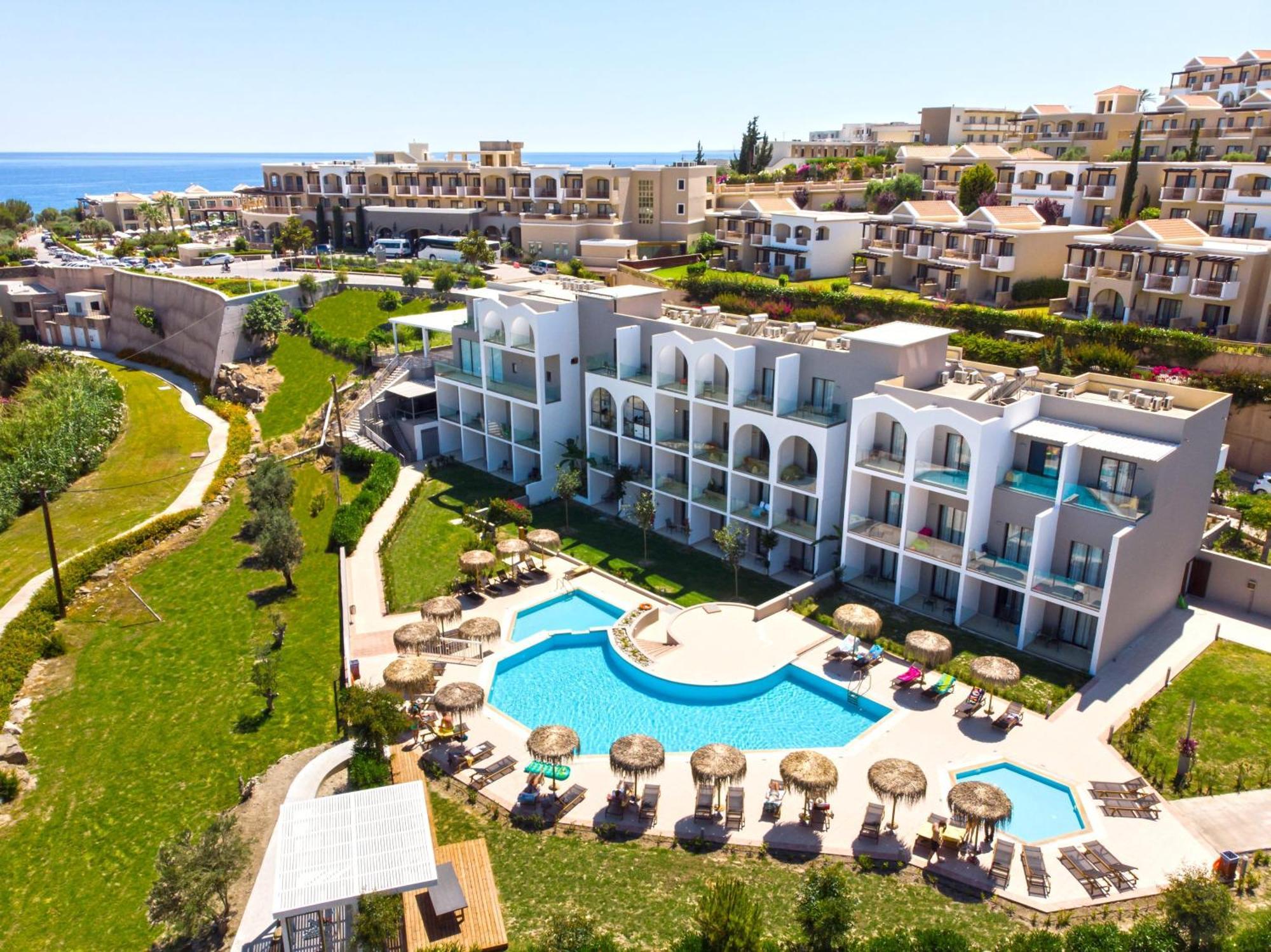 Lindos Breeze Beach Hotel キオタリ エクステリア 写真