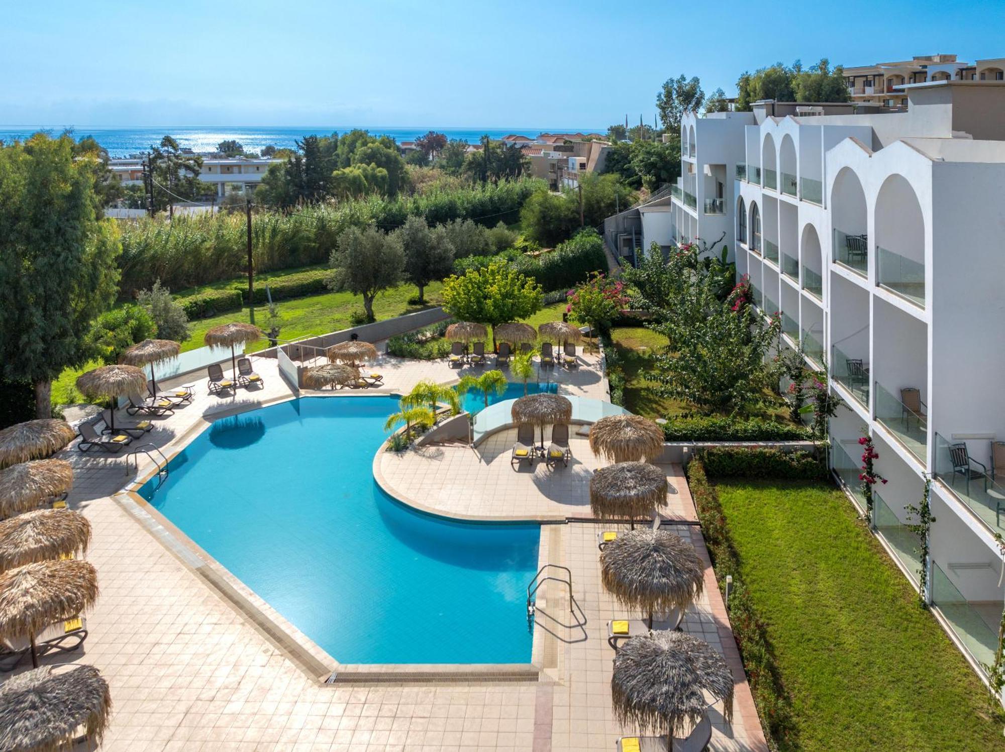 Lindos Breeze Beach Hotel キオタリ エクステリア 写真