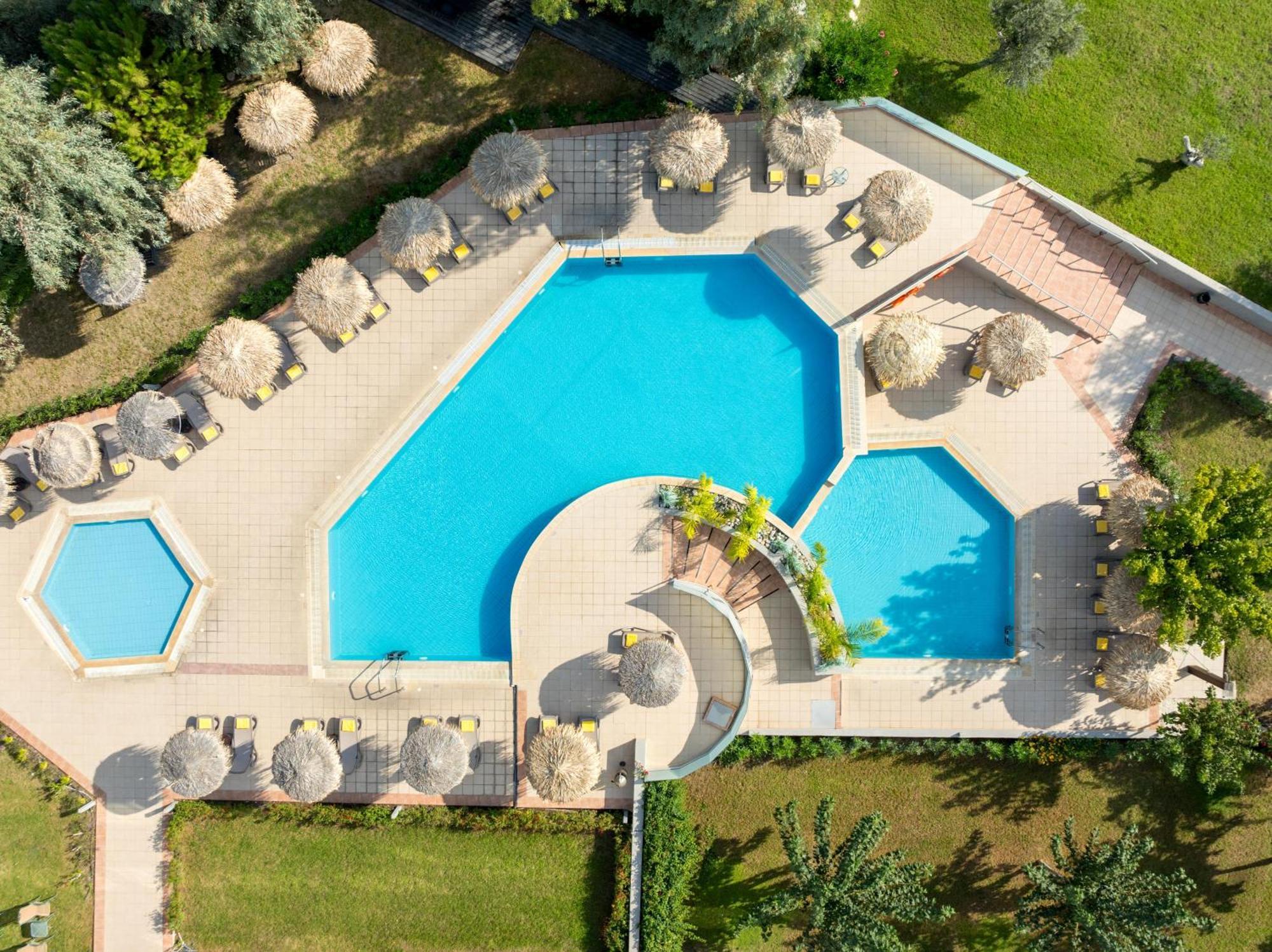 Lindos Breeze Beach Hotel キオタリ エクステリア 写真