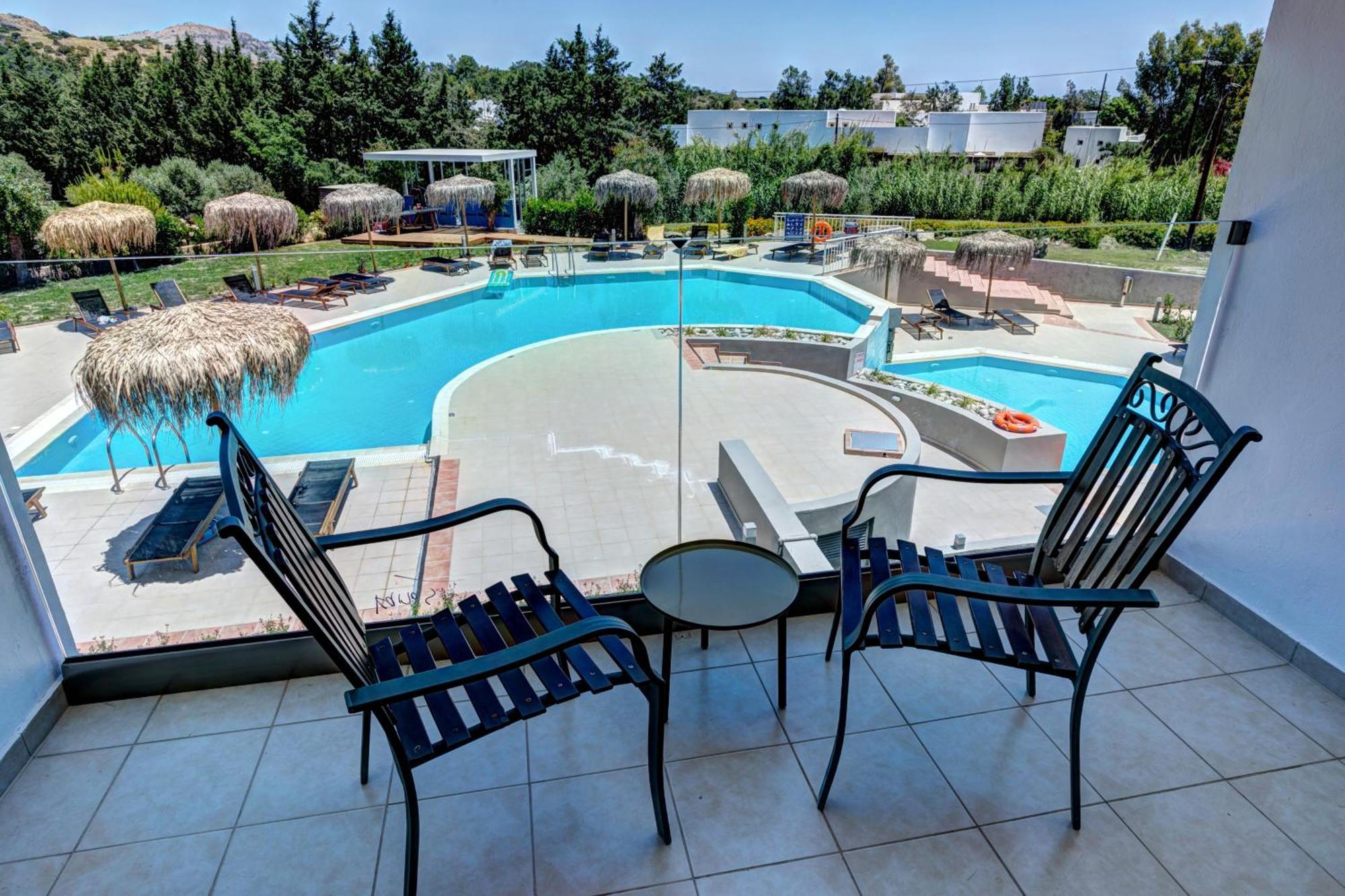 Lindos Breeze Beach Hotel キオタリ エクステリア 写真